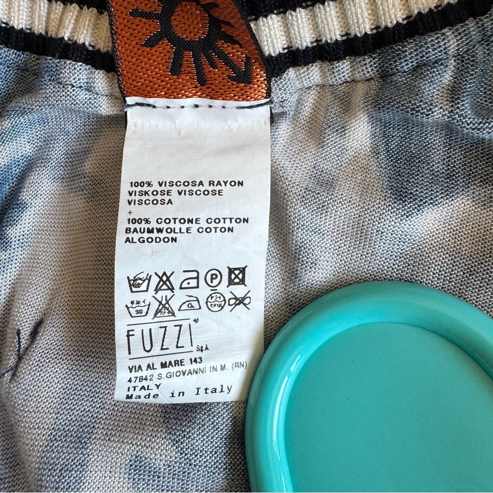 Jean Paul Gaultier Soleil Floral Blue Dress Medium - Picture 9 of 11
